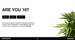 Desktop Screenshot of ismokeweed.com