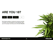 Tablet Screenshot of ismokeweed.com